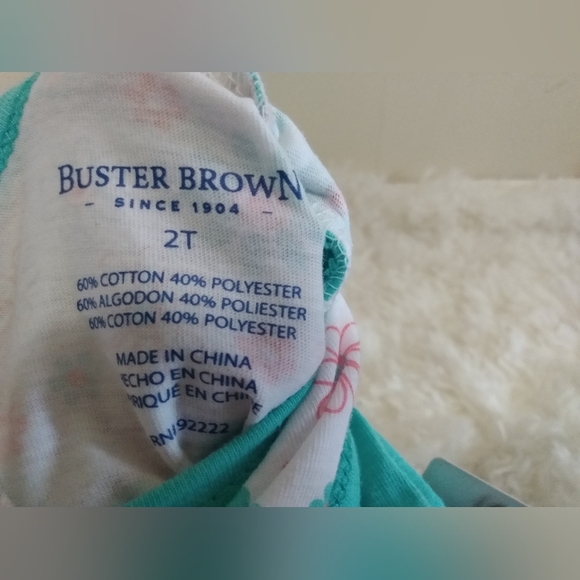 NWT buster Brown girls size 2t two pc top - Picture 3 of 5